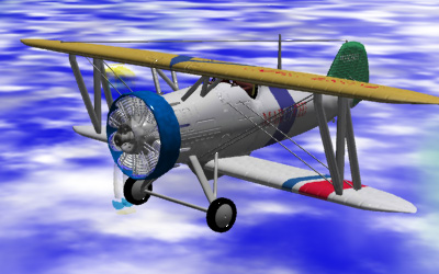 3Dひこうき